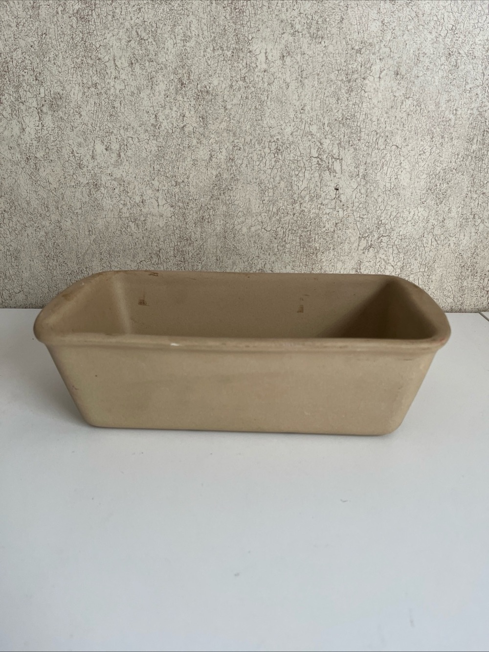 Pampered Chef Stoneware Bread Loaf Pan 010404 Meatloaf Baking Dish Classic
